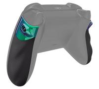 eXtremeRate Coque Poignée Grip de Remplacement pour Xbox Series X/S Manette, Coque Poignée Antidérapante avec Trigger Stop Kit pour Xbox Series X/S, Coque Poignée Grip Caoutchouc, Vert Violet