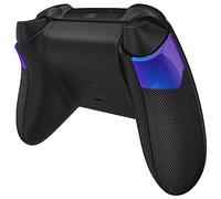 eXtremeRate Coque Poignée Grip de Remplacement pour Xbox Series X/S Manette, Coque Poignée de Remplacement Caoutchouc Antidérapant pour Xbox Series X/S Manette, Caméléon&Noir