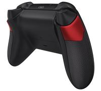 eXtremeRate Coque Poignée Grip de Remplacement pour Xbox Series X/S Manette, Coque Poignée de Remplacement Caoutchouc Antidérapant pour Xbox Series X/S Manette, Rouge Écarlate&Noir