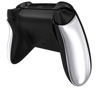eXtremeRate Coque Poignée Grip de Remplacement pour Xbox Series X/S Manette, Etui Poignée pour Xbox Series X/S Manette-Argenté