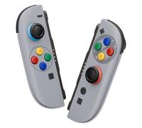eXtremeRate Coque pour Nintendo Switch 2 Joycon avec Boutons de Remplacement Complet DIY et Outil, Coque Joycon 2 pour Nintendo Switch 2 Accessoires-SFC Snes Classique EU