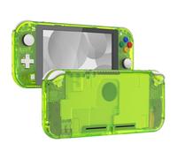 eXtremeRate Coque pour Nintendo Switch Lite Console avec Boutons & Verres Trempé Protection Écran pour Switch Lite,Vert Citron Clair