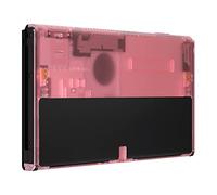 eXtremeRate Coque pour Nintendo Switch OLED Console Cover Arrière, Façade de Remplacement pour Nintendo Switch OLED, Coque Joycon et Support Non Incluses, Rose Cerise