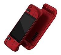 eXtremeRate Coque pour Steam Deck LCD Console Accessoires Cover Case Remplacement avec Bouton,Pas Console-Rouge Écarlate