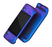 eXtremeRate Coque pour Steam Deck LCD Console Accessoires Cover Case Remplacement avec Bouton,Pas Console-Caméléon Bleu Violet