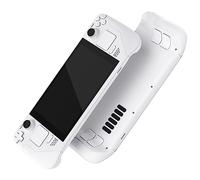 eXtremeRate Coque pour Steam Deck LCD Console Accessoires Cover Case Remplacement avec Bouton,Pas Console-Blanc