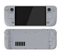 eXtremeRate Coque pour Steam Deck OLED Console avec Boutons,Coque Avant Plaque Arrière pour Steam Deck OLED et Boutons Remplacement-Nouvel Espoir Gris(sans Console)
