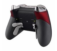 eXtremeRate Coque pour Xbox One Elite Manette,Coque Controller Poignée Grip Antidérapante pour Xbox One Elite (Modèle 1698),Rouge