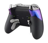 eXtremeRate Coque pour Xbox One Elite Manette,Coque Controller Poignée Grip Antidérapante pour Xbox One Elite (Modèle 1698),Violet Bleu