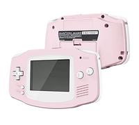 eXtremeRate Coque Remplacement avec Boutons Couverture Complete pour Gameboy Advance GBA, Compatible avec IPS et LCD Standard, Console et écran IPS Non Incluse-Rose