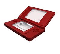 eXtremeRate Coque Remplacement Complète pour Nintendo DS Lite, Coque avec Bouton de Remplacement pour Nintendo DS Lite, Console Non Incluse, Rouge Écarlate