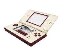 eXtremeRate Coque Remplacement Complète pour Nintendo DS Lite, Coque Etui avec Bouton de Remplacement pour Nintendo DS Lite, Console Pas Incluse, Classic FC Style