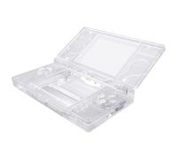 eXtremeRate Coque Remplacement Complète pour Nintendo DS Lite, Coque pour Nintendo DS Lite Console Portable avec Bouton de Remplacement Transparent, Console Non Incluse