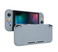 eXtremeRate Coque Remplacement pour Nintendo Switch avec Boutons Complete, Shell pour Switch Console Joycons-Nouvel Espoir Gris
