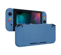 eXtremeRate Coque Remplacement pour Nintendo Switch avec Boutons Complete, Shell pour Switch Console Joycons-Airforce Bleu