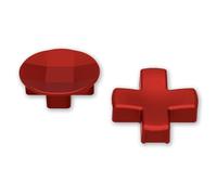eXtremeRate D-Pad Bouton en Métal Magnétique pour Xbox One Elite/Elite Series 2/Elite 2 Core Manette, D-Pad Bouton 2 pcs Rouge Écarlate