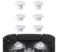 eXtremeRate Edge Joystick pour ps5 pour ps4 Manette, 6 Joysticks Interchangeables pour ps5 pour ps4, Blanc