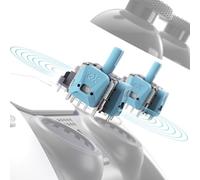 eXtremeRate eXhall Joystick pour ps5 Hall Effect,Joystick Analogique Remplacement pour ps5 Manette Thumbstick 3D Module Potentiomètre Anti-Drift avec Calibrage Carte FPC-Bleu 80gf