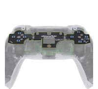 eXtremeRate Face Clicky Kit pour PS5 Manette BDM-010/020 avec Interrupteur Tactile en Silicone, Boutons d'Action Dpad Compatible avec PS5 - Manette Non Incluse