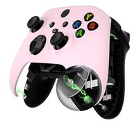 eXtremeRate FaceMag Coque Avant de Remplacement Magnétique pour Xbox Series X/S Manette, Coque Avant avec Anneaux pour Xbox Series X/S/Core Modèle 1914 - Manette Non Incluse - Rose