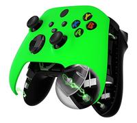 eXtremeRate FaceMag Coque Avant de Remplacement Magnétique pour Xbox Series X/S Manette, Coque Avant avec Anneaux pour Xbox Series X/S/Core Modèle 1914 - Manette Non Incluse - Vert Fluorescent