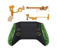 eXtremeRate Hope Remap Kit pour Xbox Series X/S Manette, Coque Arrière de Remplacement pour Xbox Series X/S Manette, avec Coque Poignée Boutons Arrière (Manette Non Inclus) Texturé Vert
