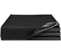 eXtremeRate Housse Anti-poussière pour ps4 Pro Console, Accessoire Protection pour ps4 Pro Cache-Poussière Dust Cover, Noir