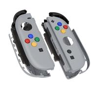 eXtremeRate Joycon 2 Coque avec Boutons de Remplacement pour Nintendo Switch 2 - Nouvel Espoir Gris