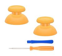 eXtremeRate Joystick pour ps5 Manette Accessoires,Stick Analogique pour ps4 Manette,Bâtons de Pouce-Jaune