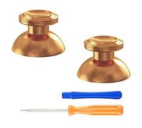eXtremeRate Joystick pour ps5 Manette Stick Analogique Métal Thumbsticks pour ps4 Controller-Doré