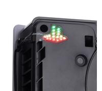 eXtremeRate LED Logo pour ps5 Slim/Pro Console,RGB Rainbow Lumineux Accessoires LED pour ps5 Slim/Pro Disc & Digital,7 Couleurs 40 Effets,Décoration Console
