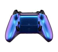 eXtremeRate Lofty Remap Kit avec Trigger Stop pour Xbox One S/X Manette, Coque Arrière avec Boutons Redessinés pour Xbox One S/X Manette (Modèle 1708)-Caméléon Violet Bleu