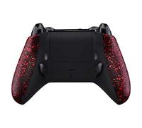 eXtremeRate Lofty Remap Kit avec Trigger Stop pour Xbox One S/X Manette, Coque Arrière avec Boutons Redessinés pour Xbox One S/X Manette (Modèle 1708)-Rouge Texturé