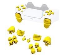 eXtremeRate Lot complet de boutons de rechange D-pad R1 L1 R2 L2 avec options de partage pour manette PS5 BDM-010 & BDM-020