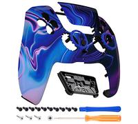 eXtremeRate Luna Coque Manette pour ps5 BDM-010/020/030/040/050,Façade pour ps5 Controller avec Pavé Tactile-Origine du Chaos