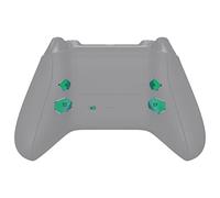 eXtremeRate Palettes de Remplacement pour Xbox Series X/S Manette, Boutons Arièrre de Remplacement pour Xbox Series X/S Manette, K1 K2 K3 K4 Boutons pour Hope Remap Kit, Caméléon Vert Violet