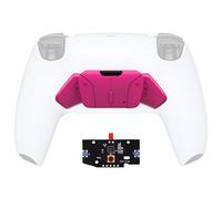 eXtremeRate Palettes pour ps5 Manette Rise& RISE4 Remap Kit Boutons Arrière K1 K2 K3 K4 avec PCB Carte Remplacement,Câbles et Manette Non Inclus-Rose Clair,Pas Un Remap Kit Complet