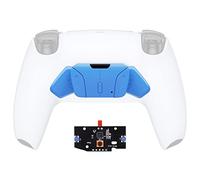eXtremeRate Palettes pour ps5 Manette Rise& RISE4 Remap Kit Boutons Arrière K1 K2 K3 K4 avec PCB Carte Remplacement,Câbles et Manette Non Inclus-Bleu Ciel,Pas Un Remap Kit Complet