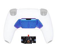 eXtremeRate Palettes pour ps5 Manette Rise& RISE4 Remap Kit Boutons Arrière K1 K2 K3 K4 avec PCB Carte Remplacement,Câbles et Manette Non Inclus-Caméléon Violet Bleu,Pas Un Remap Kit Complet