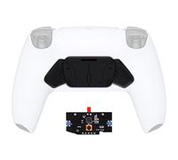 eXtremeRate Palettes pour ps5 Manette Rise& RISE4 Remap Kit Boutons Arrière K1 K2 K3 K4 avec PCB Carte Remplacement,Câbles et Manette Non Inclus-Noir,Pas Un Remap Kit Complet