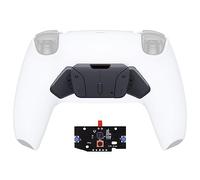 eXtremeRate Palettes pour ps5 Manette Rise& RISE4 Remap Kit Boutons Arrière K1 K2 K3 K4 avec PCB Carte Remplacement,Câbles et Manette Non Inclus-Gris Foncé,Pas Un Remap Kit Complet