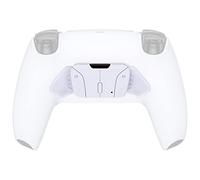 eXtremeRate Pas Un Remap Kit Complet, Palette K1 K2 K3 K4 pour ps5 Manette RISE4 Remap Kit, Carte et Manette Non Inclus, Blanc Pur