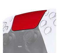 eXtremeRate Pavé Tactile de Remplacement pour ps5 Manette BDM 010/020/030/040/050, Customisé Touchpad pour ps5 Controller, Pas Une Manette, Chromé Rouge
