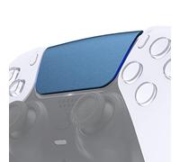 eXtremeRate Pavé Tactile Touchpad de Remplacement pour PS5 Manette BDM-010,DIY Touchpad Pièce Personnalisée pour Playstation 5 Contrôleur avec Outil-Bleu Royal Métallisé