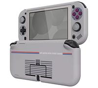 eXtremeRate PlayVital Coque de Protection pour Nintendo Switch Lite | avec Capuchon Joystick pour Nintendo Switch Lite et Cover Boutons & Protecteur d'Écran Verre Trempé-Classique 1989 GB DMG-1