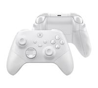 eXtremeRate pour Xbox Series X/S Coque Manette avec Bouton Complète & Coque Grip Antidérapant en Caoutchoutée & Gâchette,ASR Version Plaque Avant & Arrière pour Xbox Core Controller,Blanc
