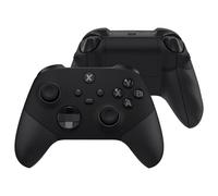 eXtremeRate pour Xbox Series X/S Coque Manette avec Bouton Complète & Coque Grip Antidérapant en Caoutchoutée & Gâchette,ASR Version Plaque Avant & Arrière pour Xbox Core Controller,Noir