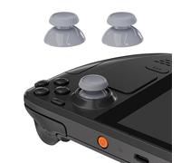 eXtremeRate Réparation Joystick Analogique de Remplacement pour Steam Deck Accessoires,Joystick Interchangeables pour Steam Deck LCD/OLED avec Capteurs & Outils-Nouvel Espoir Gris