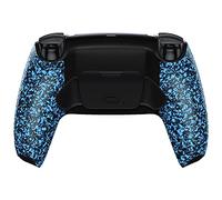 eXtremeRate Rise Remap Kit Programmable pour ps5 Manette BDM-010&020, Coque Arrière Redessinée avec 2 Palette pour ps5 Manette, Carte améliorée, Bleu Texturé