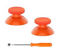eXtremeRate Stick Analogique de Remplacement pour Xbox Series X/S, Joystick pour Xbox One Standard/X/S/Elite Manette, Thumbstick Customisé, Orange